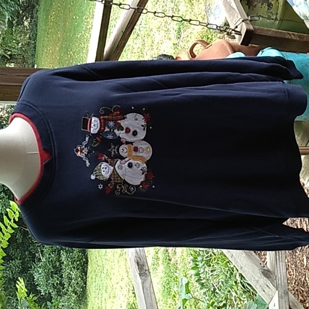 Baxter & Wells 3X Christmas 🎄 snowmen sweatshirt